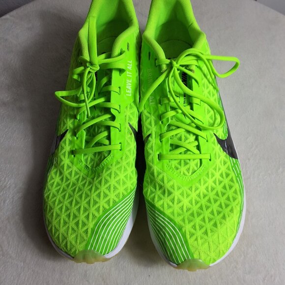 NWT Nike Zoom Rival Cross Country Shoes - Neon Green & Pewter Size 10.5 - Picture 6 of 6